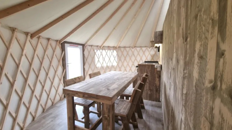 Yourte Harmonie 4 Pers. - 2 Ch. - Climatisé - Sans Sanitaire