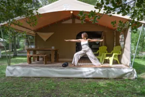 Locatif - Kanada-Zelte - 2 Schlafzimmer - ohne Sanitäranlagen - Village Nature Zen