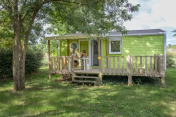 Location - Mobil Home Standard 2 Ch. - 5 Pers. - Terrasse Couverte - Village Nature Zen