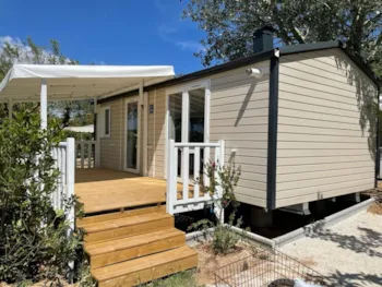 Mietunterkunft - Premium-Mobilheim - Camping du Lac