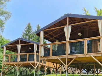 Mietunterkunft - Natur- Und Komfort-Lodge - Camping du Lac