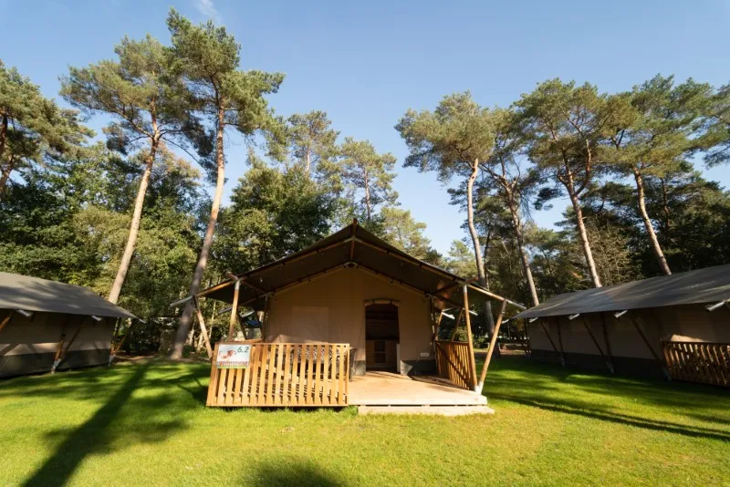 Safari Zelt Mit Sanitär