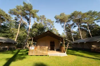 Mietunterkunft - Safari Zelt Mit Sanitär - Eurocamping Vessem