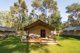 Location - Tente Safari Avec Sanitair - Eurocamping Vessem