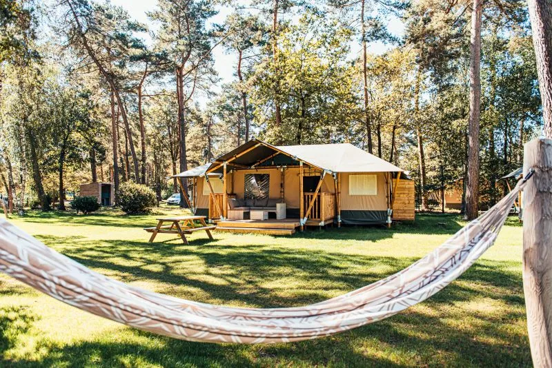 Safari Zelt 7 Personen Mit Badezimmer