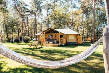 Mietunterkunft - Safari Zelt 7 Personen Mit Badezimmer - Eurocamping Vessem