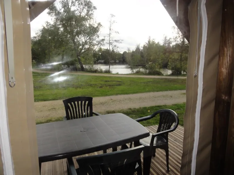 Insolite Tente Lodge Sans Sanitaires 2 Chambres 25M²