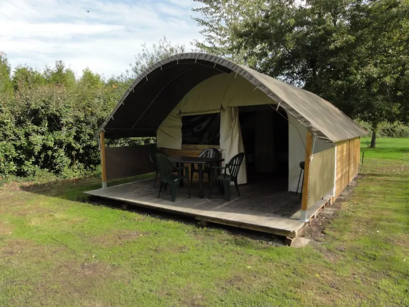 Insolite Tente Lodge Sans Sanitaires 2 Chambres 25M²