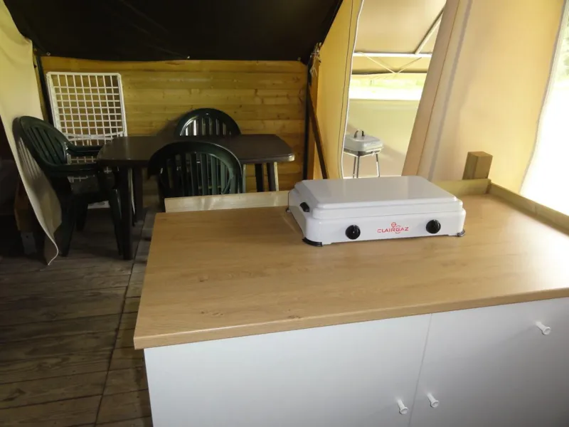 Insolite Tente Lodge Sans Sanitaires 2 Chambres 25M²