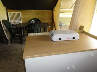 Tent Lodge 2 bedrooms 25m² - without toilet blocks