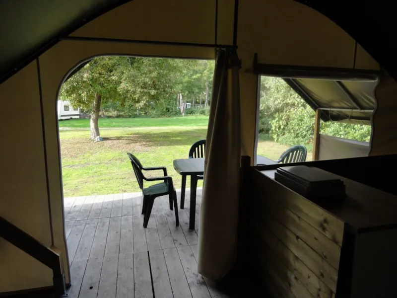 Insolite Tente Lodge Sans Sanitaires 2 Chambres 25M²