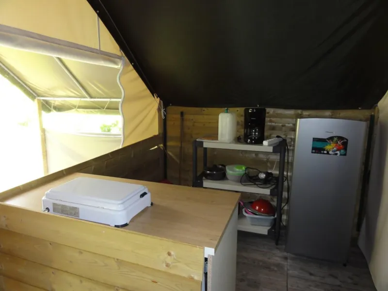 Insolite Tente Lodge Sans Sanitaires 2 Chambres 25M²