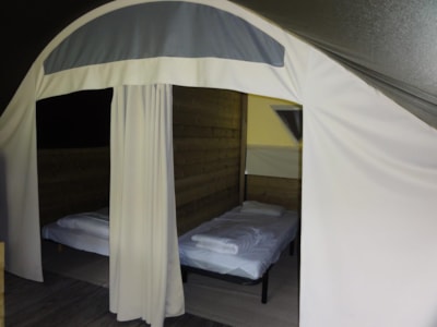 Tent Lodge 2 bedrooms 25m² - without toilet blocks