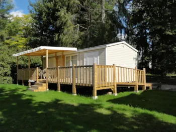 Mietunterkunft - Mobilheim Prestige 2 Zimmer 35M² Für Behinderte Personen - Camping L'Etang de Sologne