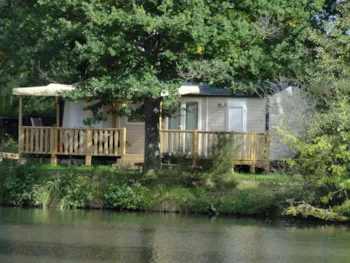 Location - Mobil Home Prestige 2 Chambres - 2 Salles De Bain 35M² - Camping L'Etang de Sologne