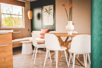 Location - Cottage Prestige Plus 3 Chambres - 2 Salles De Bain 40M² - Côté Jardin - Camping L'Etang de Sologne