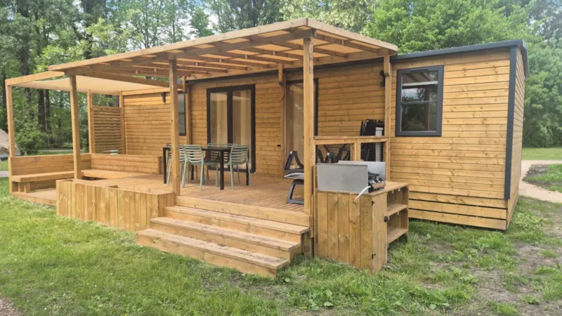 Cottage Prestige Plus 3 Chambres 33M² - Côté Jardin