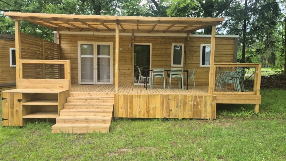 Mietunterkunft - Cottage Prestige 2 Zimmer - Camping L'Etang de Sologne