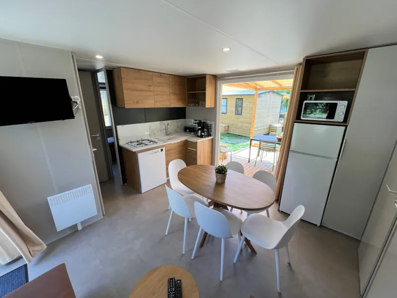 Cottage Prestige Plus 3 Chambres 33M² - Côté Jardin