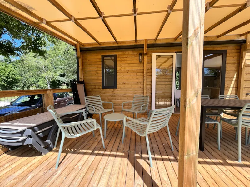 Cottage Prestige Plus 3 Chambres 33M² - Côté Jardin