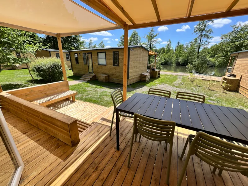 Cottage Prestige Plus 3 Chambres 33M² - Côté Jardin