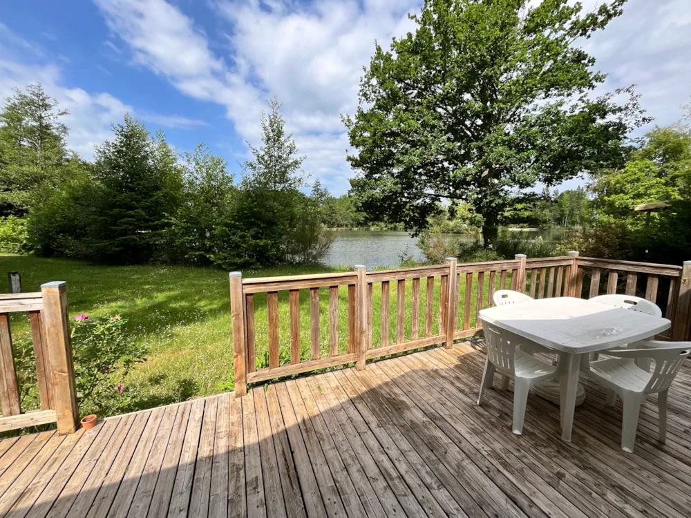 Mietunterkunft - Mobilheim Confort 2 Zimmer - Camping L'Etang de Sologne