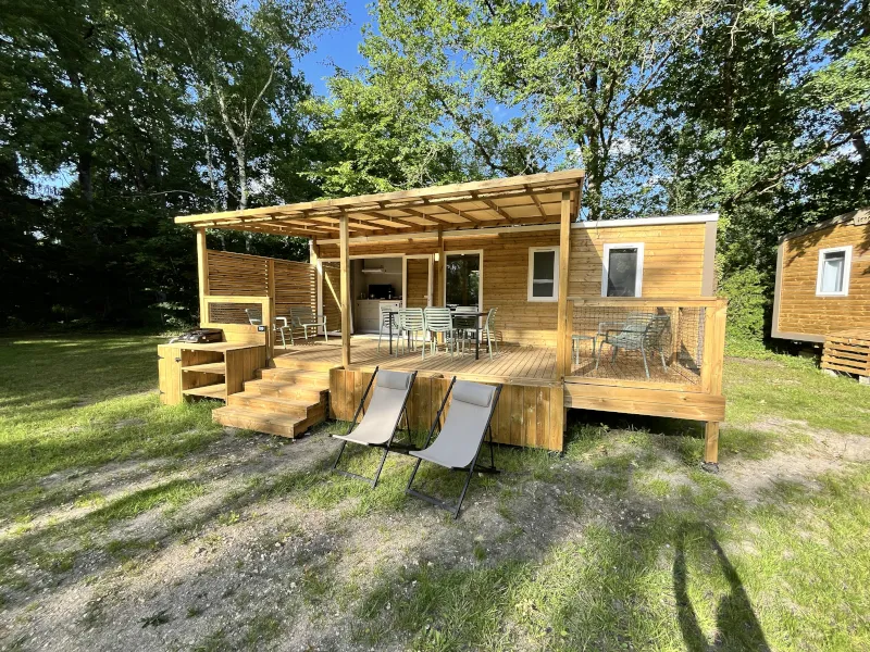Mietunterkunft - Cottage Prestige 3 Zimmer - Camping L'Etang de Sologne