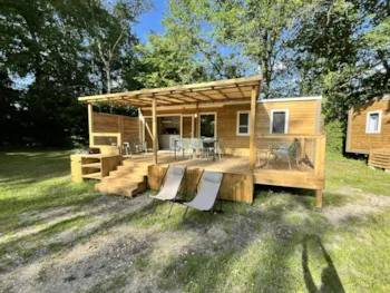 Mietunterkunft - Cottage Prestige 3 Zimmer - Camping L'Etang de Sologne