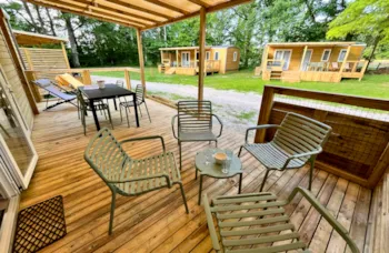 Location - Cottage Prestige 2 Chambres - Camping L'Etang de Sologne