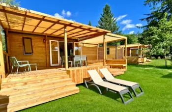 Mietunterkunft - Cottage Prestige Plus 2 Zimmer - Camping L'Etang de Sologne