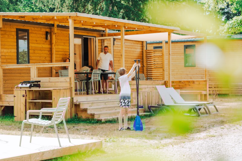 Cottage Prestige Plus 3 zimmer 33m² - Gartenseite