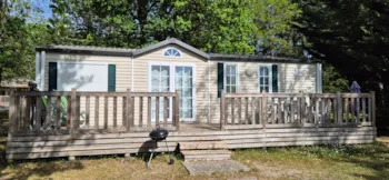 Accommodation - Comfort Mobile Home - 3 Bedrooms - Sleeps 6 - Air-Conditioned - Camping L'Etang de Sologne