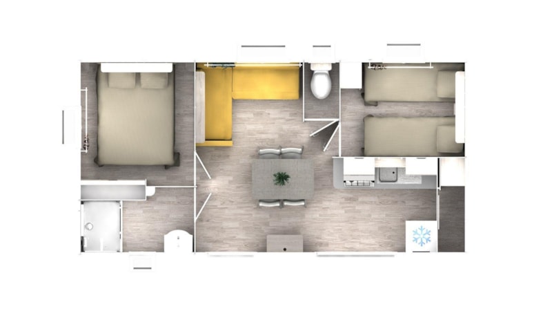 Mobil Home Evo 29 4 pers.