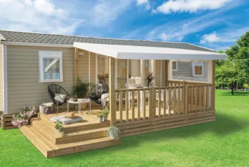 Mietunterkunft - Mobil Home Evo 29 - Camping Lloret Blau