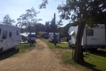 Stellplatz - Stellplatz Plus (Wohnmobil, Wohnwagen + Anhänger, Familienzelt + Auto) - Camping Lloret Blau