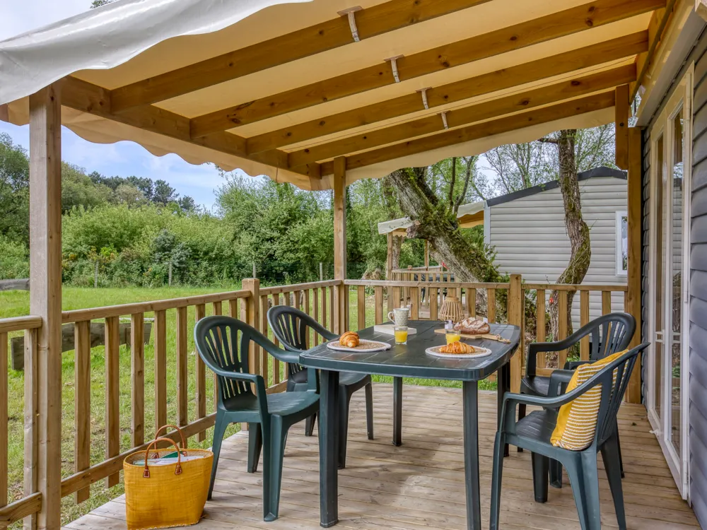 Location - Mobil-Home Confort - 2 Chambres - ROMANEE Belle Henriette