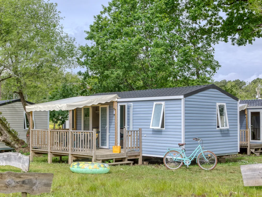 Location - Mobil-Home Confort - 2 Chambres - ROMANEE Belle Henriette