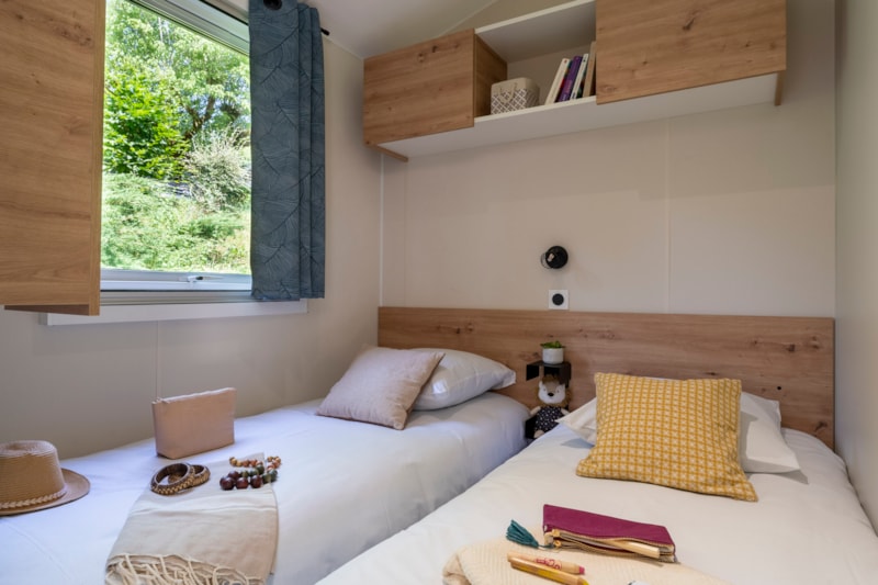 2 Schlafzimmer Premium Mobilheim