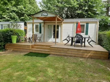 Huuraccommodatie(s) - Mobil Home Confort Irm - 2 Slaapkamers - 25M² - - Camping le Moulin du Roy