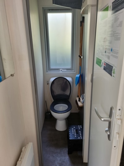 Mobil home Cottage Bois Confort - 2 bedrooms - A/C - 25m² -