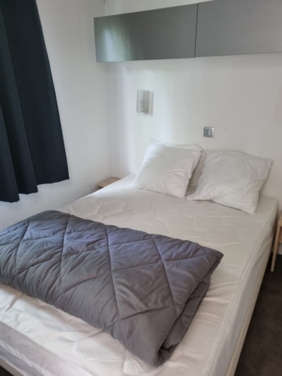 Mobil home Cottage Bois Confort - 2 bedrooms - A/C - 25m² -