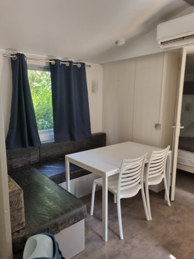 Mobil home Cottage Bois Confort - 2 bedrooms - A/C - 25m² -