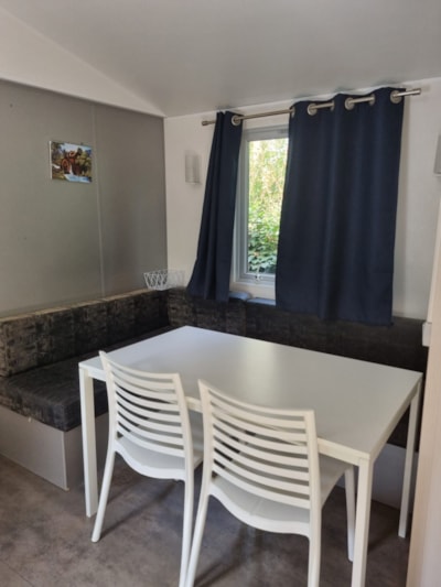 Mobil home Cottage Bois Confort - 2 bedrooms - A/C - 25m² -