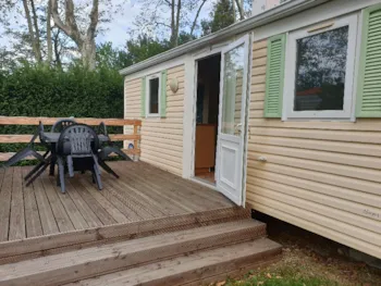 Huuraccommodatie(s) - Stacaravan Super Mercure - 2 Slaapkamers - 25M² - - Camping le Moulin du Roy