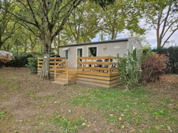 Huuraccommodatie(s) - Mobil Home Confort Irm - 2 Slaapkamers-Airconditioning- 28M² - - Camping le Moulin du Roy