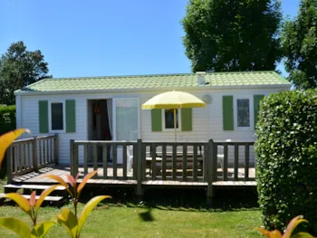 Location - Mobilhome Bermudes Avec Television 3 Chambres - Camping Les Logeries