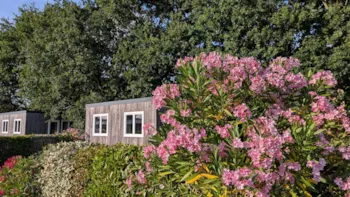 Mietunterkunft - Tiny'house – 2 Schlafzimmer – Einzigartiges Erlebnis – Sanitäranlagen In Der Nähe – Essentiel-Reihe - Camping Les Logeries