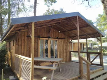 Mietunterkunft - Hütte 2 Schlafzimmer - Domaine des Pins