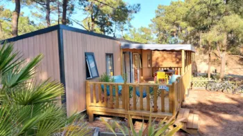 Mietunterkunft - Mobilheim 3 Schlafzimmer - Domaine des Pins