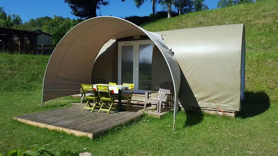 Location - Coco Sweet 16M² 2 Chambres (Sans Sanitaires Privatifs) - Camping Le Mont Joli Bois